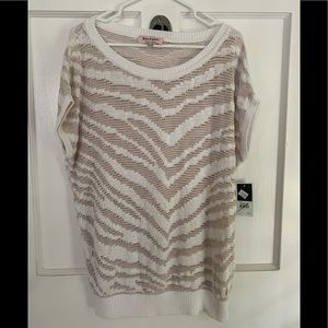 🛩🚢 Juicy Couture Boho Style Sweater Top - Large